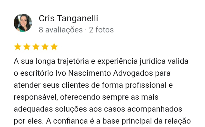 Avaliação de Advogado no Google