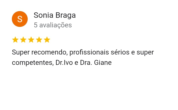 Avaliação de Advogado no Google